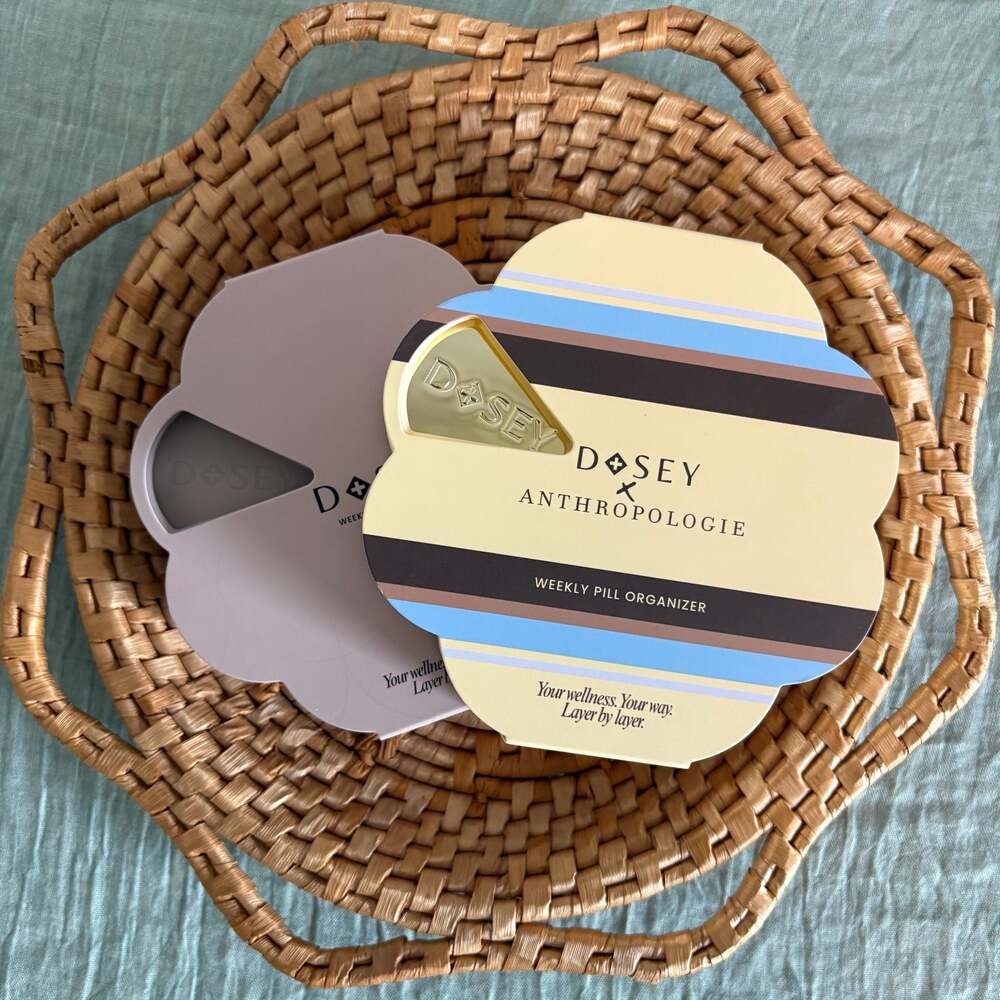Dosey x Anthropologie Weekly Twist+Stack Pill Organizer Set AM/PM NEW